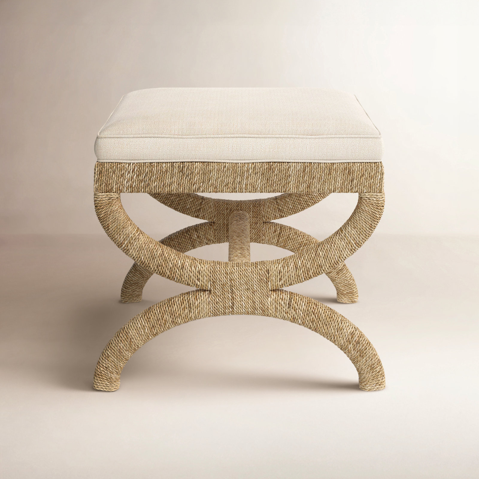 Birch Lane™ Seri Upholstered Ottoman & Reviews | Wayfair